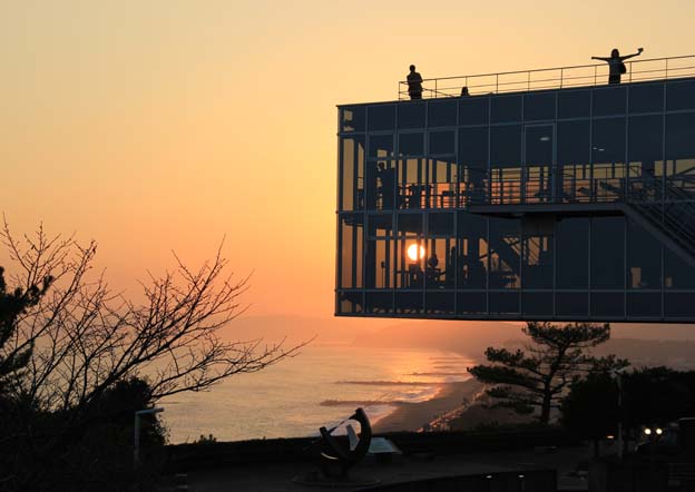 龍馬も見た土佐湾の夕日