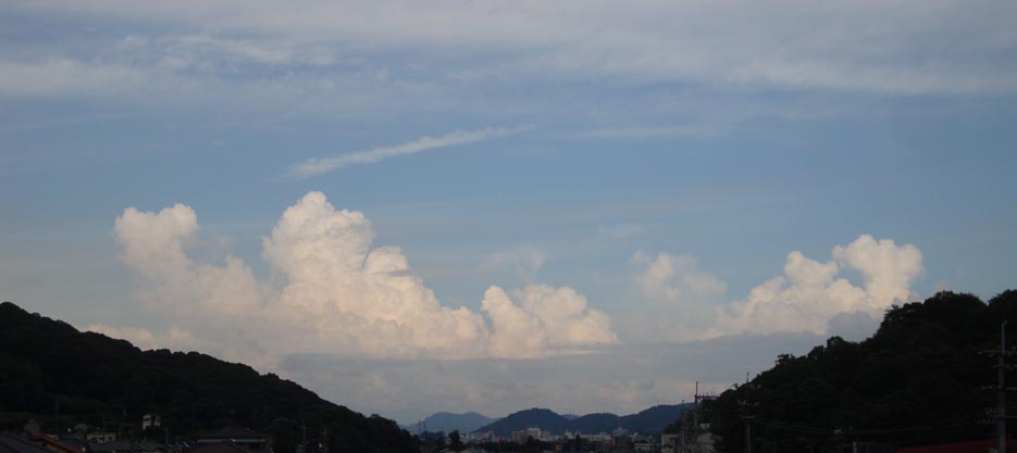 梅雨が明け夏が来た